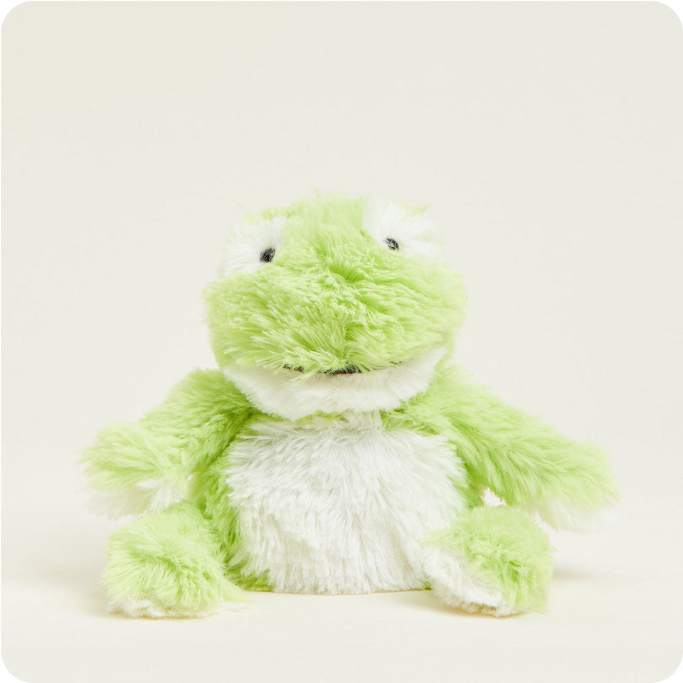 Frog Warmies Junior - Cozy Celebration Pick