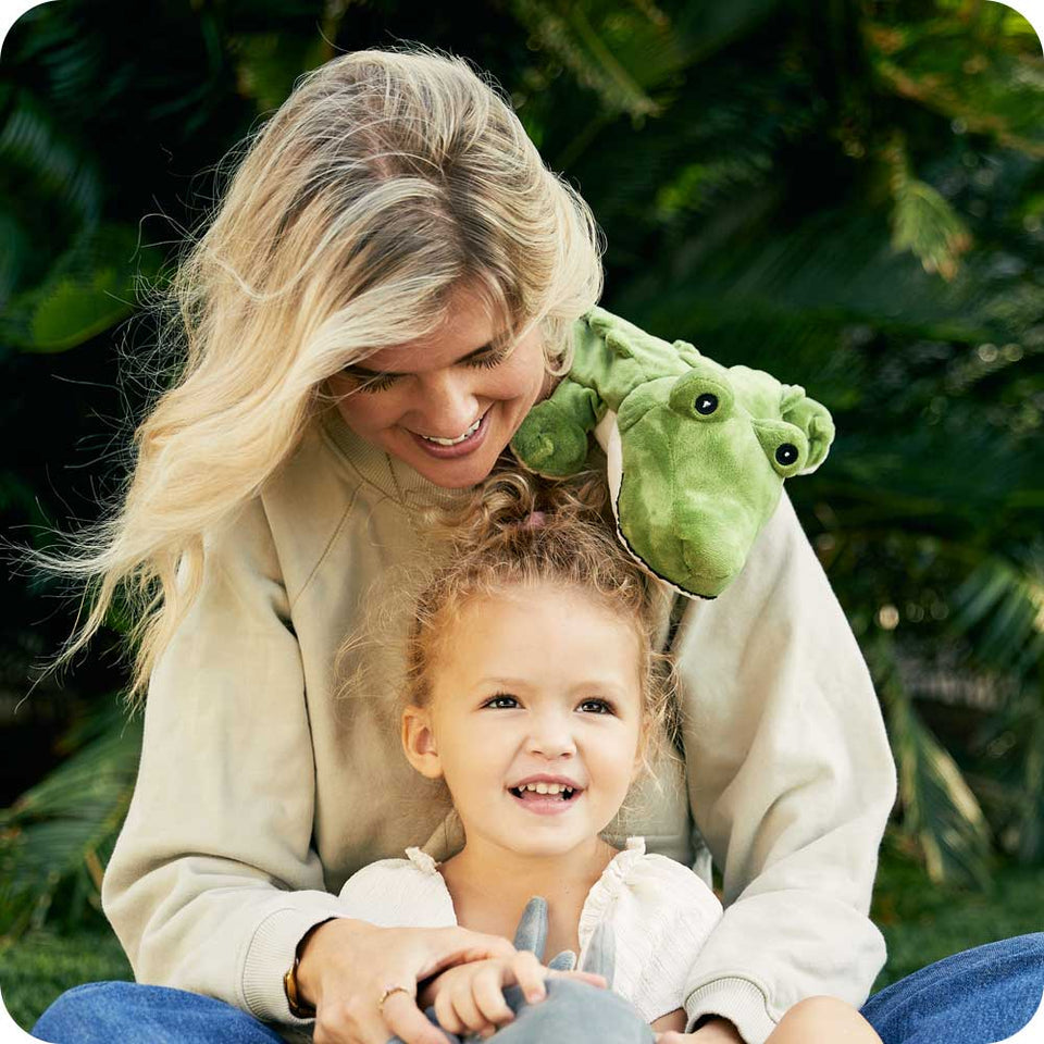 Alligator Warmies - Quiet Cozy Moment