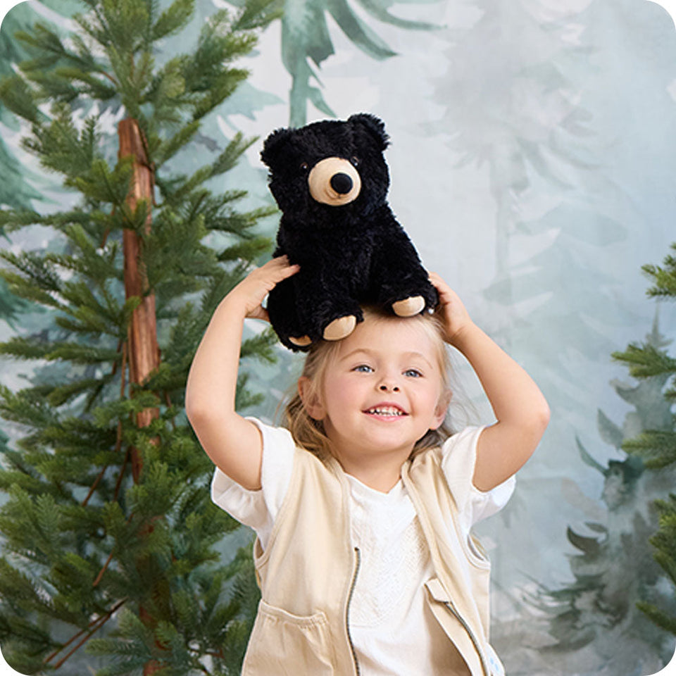 Black Bear Warmies - Easy Gift Choice