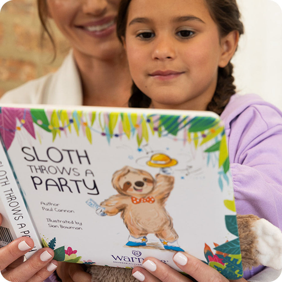 Sloth Throws a Party Book - Comfort Made Simple